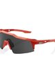 100% SPEEDLAB Okulary kolarskie - SPEEDCRAFT SL - czerwony/czarny