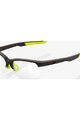 100% SPEEDLAB Okulary kolarskie - SPORTCOUPE - czarny/żółty