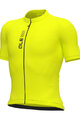 ALÉ Koszulka kolarska z krótkim rękawem - PRAGMA COLOR BLOCK - żółty
