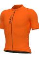 ALÉ Koszulka kolarska z krótkim rękawem - PRAGMA COLOR BLOCK - pomarańczowy