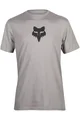 FOX Kolarska koszulka z krótkim rękawem - FOX HEAD PREM - szary