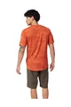 FOX Koszulka kolarska z krótkim rękawem - RANGER TRU DRI - pomarańczowy