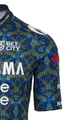 AGU Koszulka kolarska z krótkim rękawem - TDF 2024 TEAM VISMA | LEASE A BIKE - niebieski/żółty