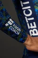 AGU Letnia koszulka kolarska z długim rękawem - TDF 2024 TEAM VISMA | LEASE A BIKE - niebieski/żółty