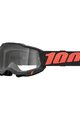 100% SPEEDLAB Okulary kolarskie - ACCURI 2 - czarny/czerwony