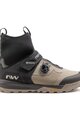 NORTHWAVE Buty rowerowe - KINGROCK PLUS GTX - czarny/brązowy