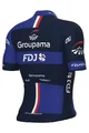 ALÉ Koszulka kolarska z krótkim rękawem - GROUPAMA FDJ 2024 - niebieski