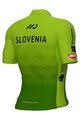 ALÉ Koszulka kolarska z krótkim rękawem - SLOVENIAN FEDERATION PRIME 2024 - zielony