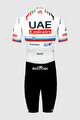 PISSEI Kombinezon kolarski - UAE TEAM EMIRATES 2024 SLOVENIA CHAMPION - biały/czarny