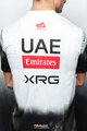 PISSEI Kolarska koszulka z krótkim rękawem - UAE TEAM EMIRATES 2025  - biały/czarny