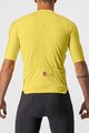 CASTELLI Koszulka kolarska z krótkim rękawem - PROLOGO VII - żółty/kość słoniowa