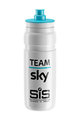 Bidon kolarski - TEAM SKY 2018 750 ml - biały/jasnoniebieski