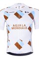 BONAVELO Krótka koszulka kolarska i spodenki - AG2R LA MONDIALE - kolorowy/czarny