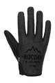 ROCDAY Kolarskie rękawiczki z długimi palcami - FLOW - czarny