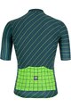 SANTINI Koszulka kolarska z krótkim rękawem - SLEEK DINAMO - zielony