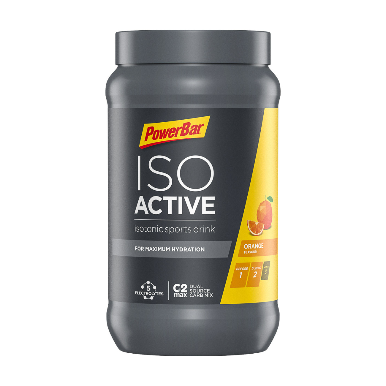 Zdjęcia - Witaminy i składniki mineralne POWERBAR napój - ISOACTIVE DRINK ORANGE 600g