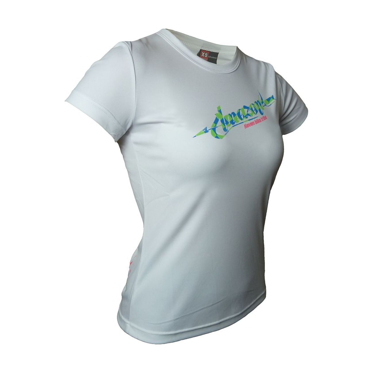 HAVEN Koszulka Kolarska Z Krótkim Rękawem - AMAZON SHORT - Biały/zielony