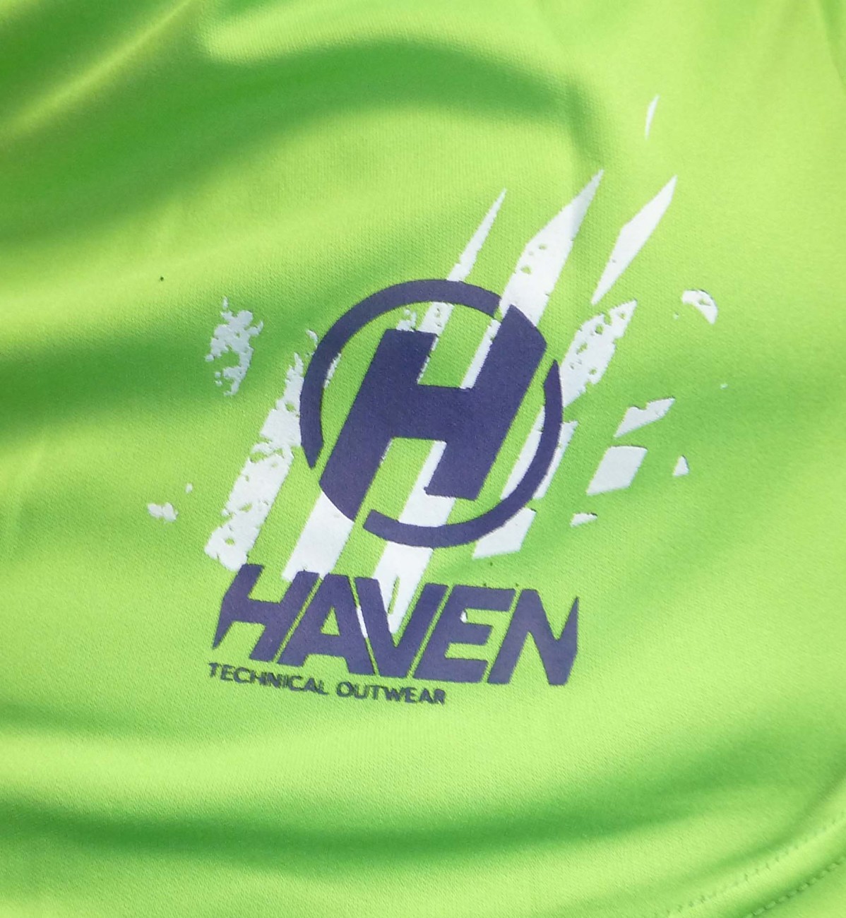 HAVEN Koszulka Kolarska Z Krótkim Rękawem - AMAZON SHORT - Zielony/fioletowy