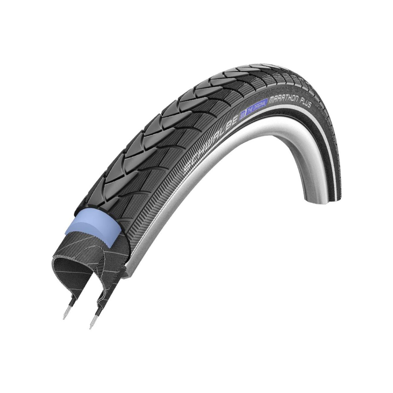 Zdjęcia - Opona rowerowa Schwalbe opona - MARATHON PLUS  20x1.75 PERFORMANCE - czarny (47-406)