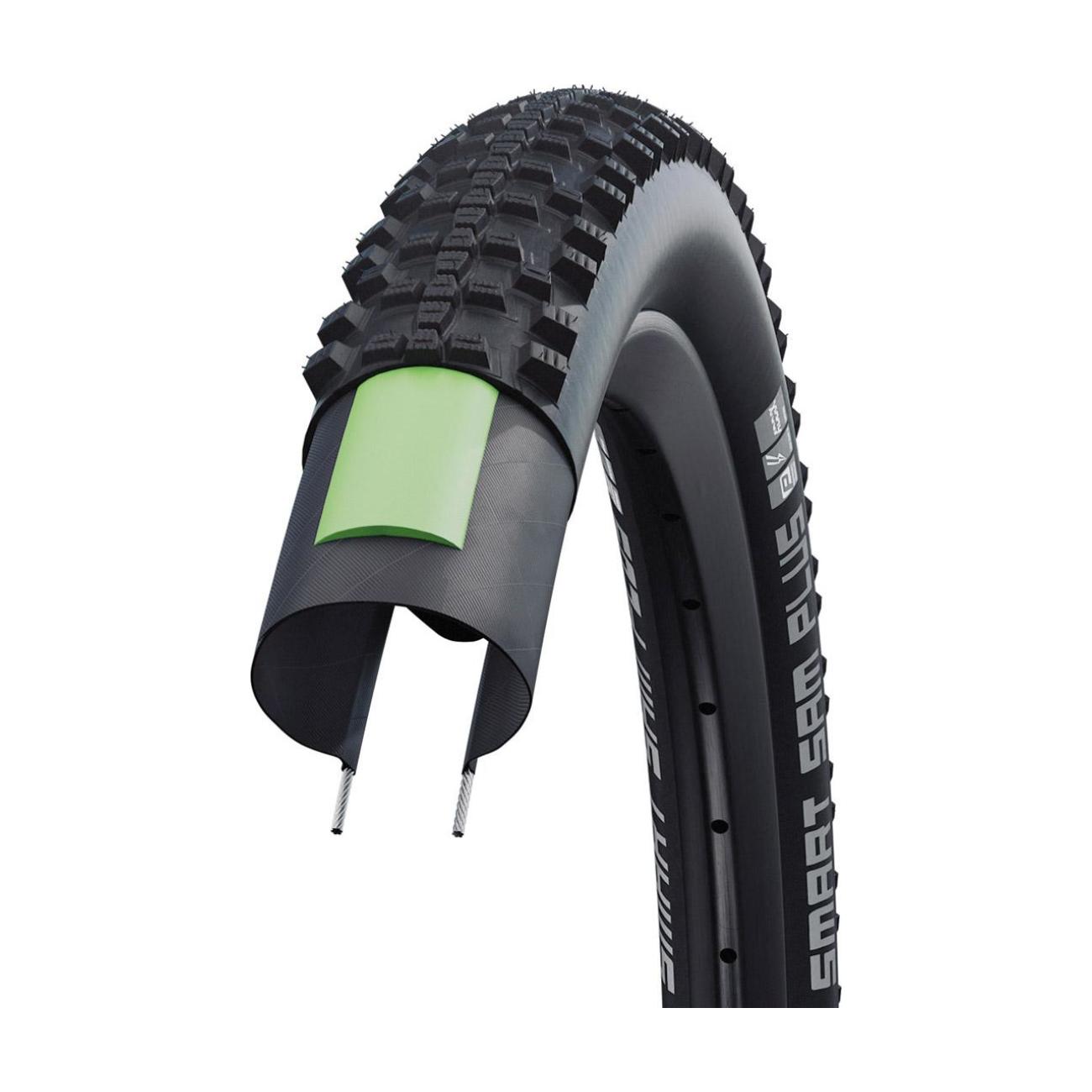 SCHWALBE Opona - SMART SAM PLUS (57-584) 27.5x2.25 - Czarny