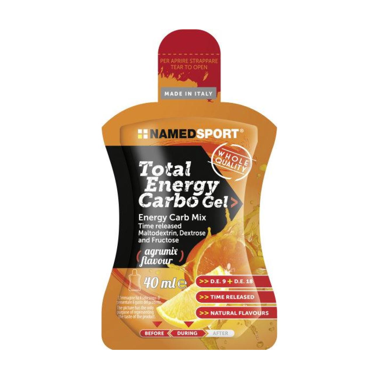 NAMEDSPORT żel - TOTAL ENERGY CARBO GEL CITRUS 40ml