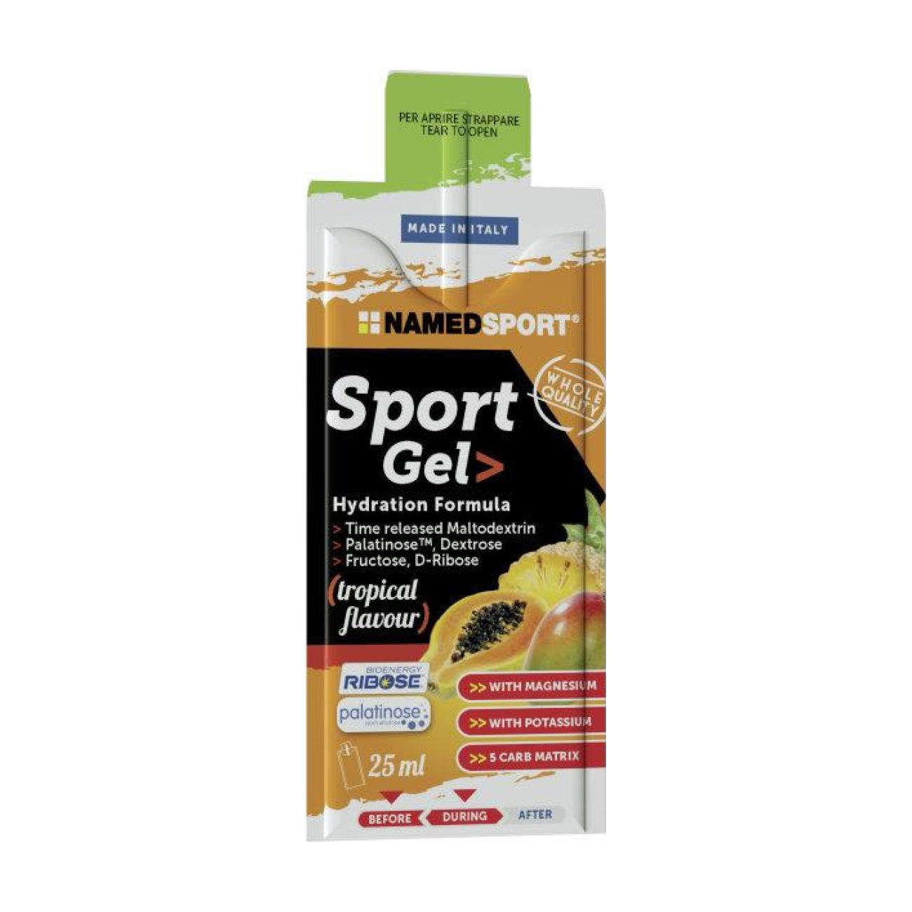 NAMEDSPORT żel - SPORT GEL TROPICAL FRUIT 25ml