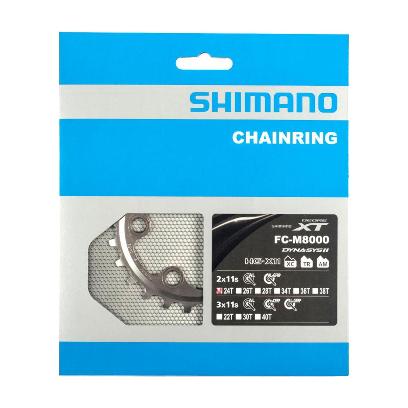 SHIMANO DEORE XT M8000 24 - Czarny