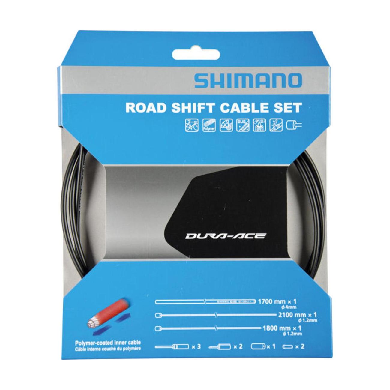 SHIMANO CABLING ROAD - Czarny