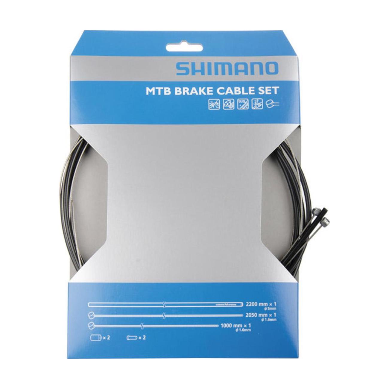 SHIMANO CABLING MTB - Czarny