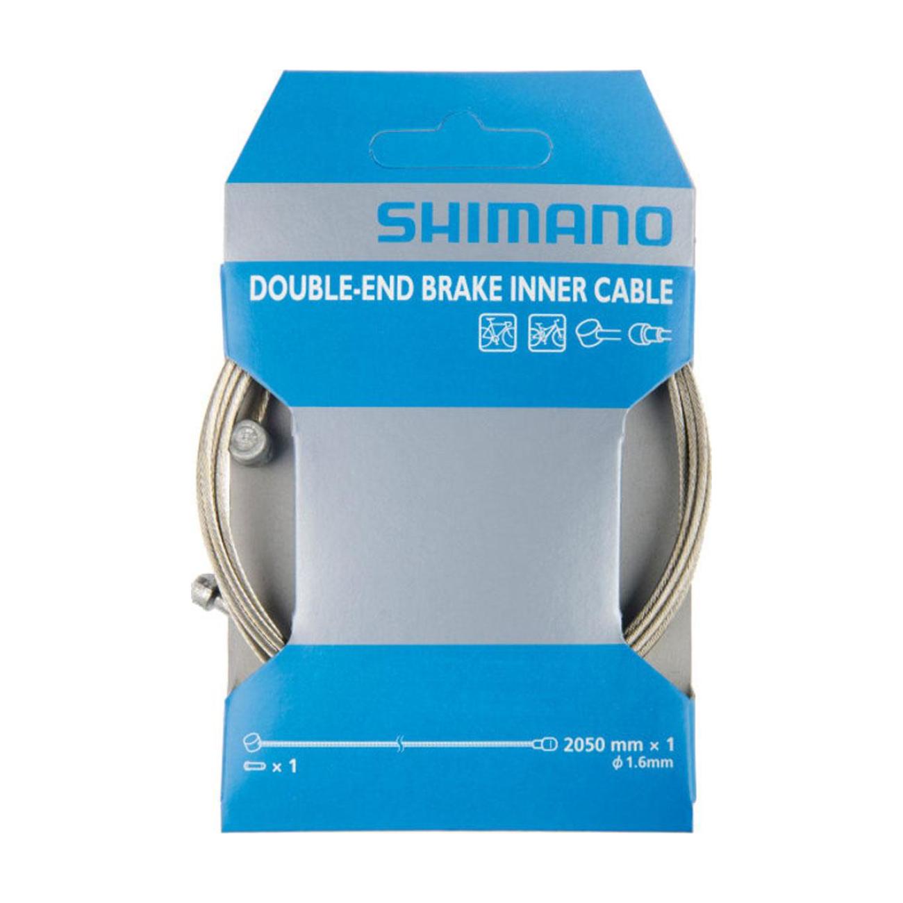 SHIMANO Linka Hamulca - BRAKE CABLE ROAD 1,6x2050mm - Srebrny