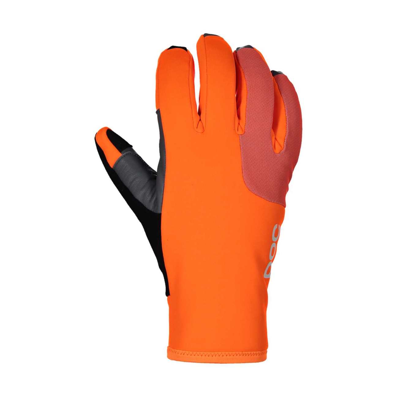 POC Kolarskie Rękawiczki Z Długimi Palcami - THERMAL - Pomarańczowy