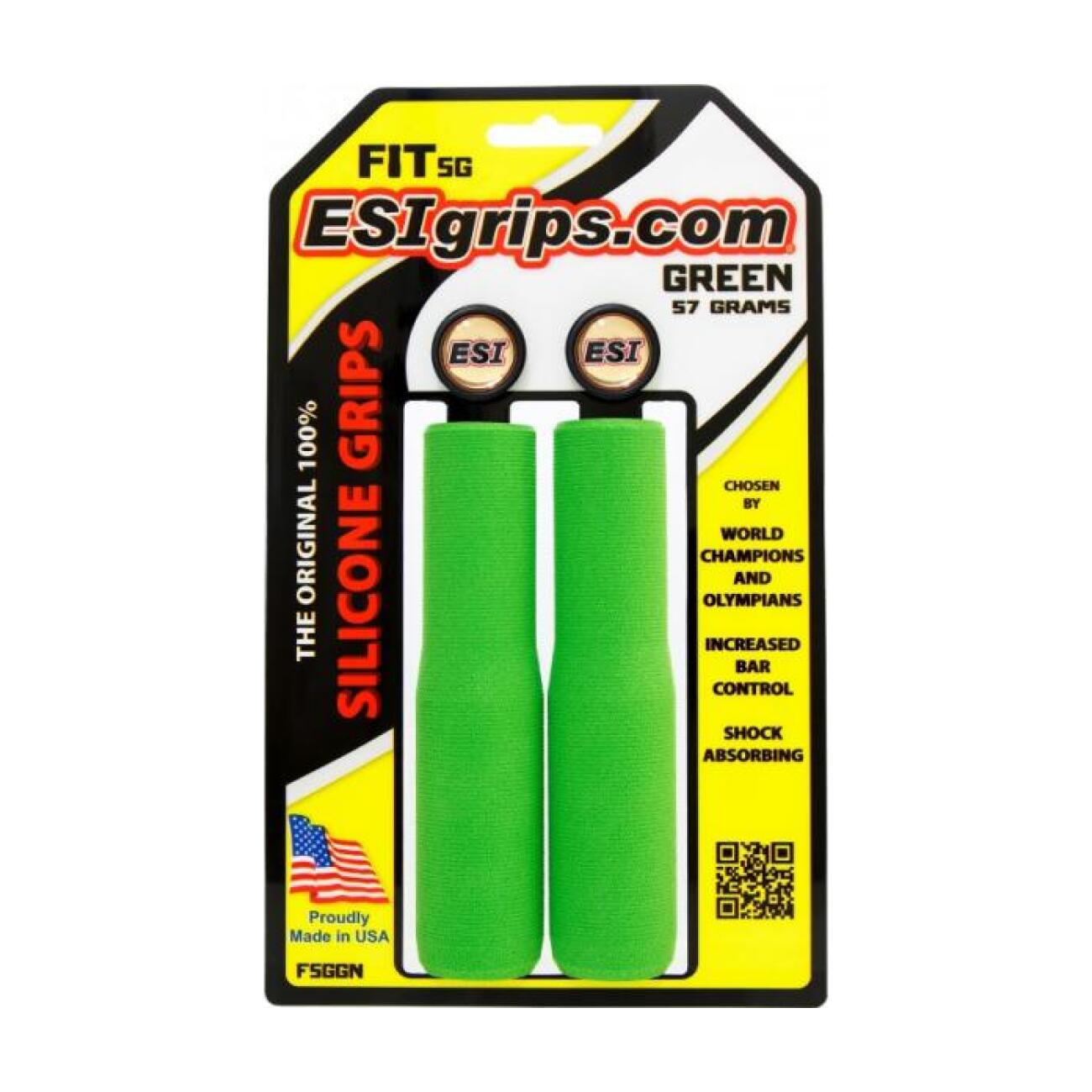 ESIGRIPS Gripy - ESI FIT SG - Zielony