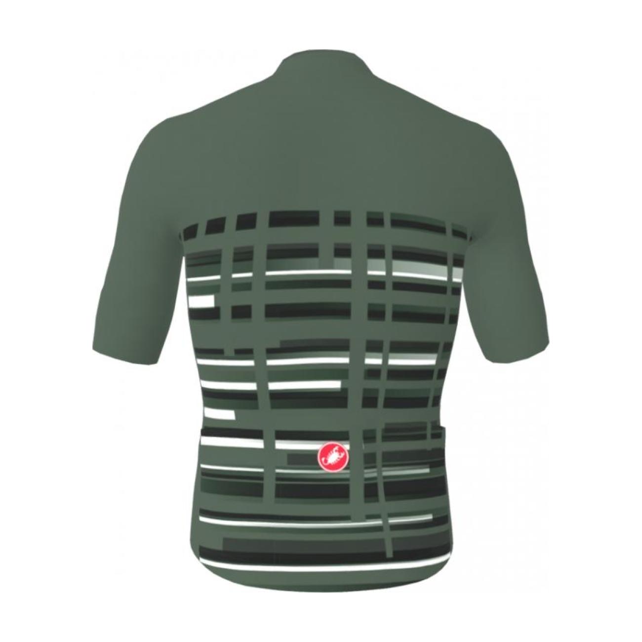 CASTELLI Koszulka Kolarska Z Krótkim Rękawem - COMPETIZIONE GUEST DESIGNER M012 - Zielony