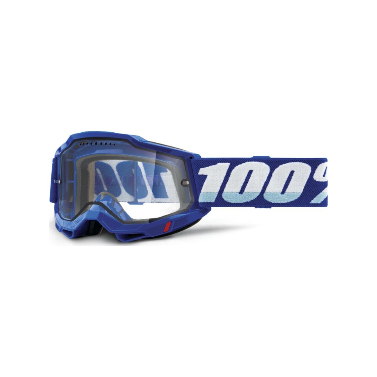 100% SPEEDLAB Okulary Kolarskie - ACCURI 2 ENDURO MTB - Niebieski/biały