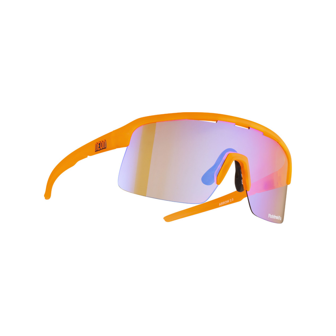 NEON Okulary Kolarskie - ARROW 2.0 - Pomarańczowy