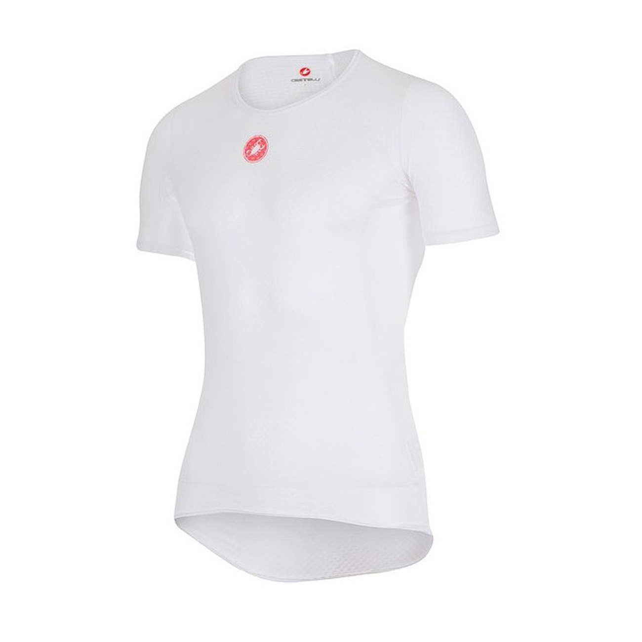 CASTELLI Kolarska Koszulka Z Krótkim Rękawem - PRO ISSUE - Biały