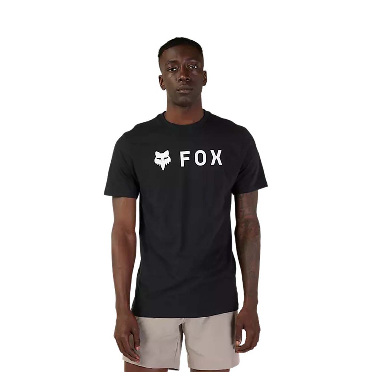 FOX Kolarska Koszulka Z Krótkim Rękawem - ABSOLUTE PREMIUM - Czarny