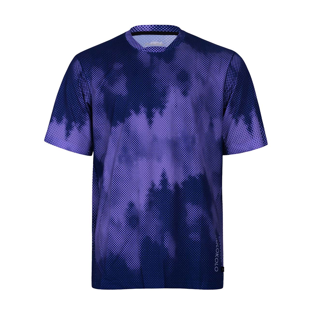 HOLOKOLO Kolarska Koszulka I Spodnie MTB - NIGHTFALL MTB - Czarny/niebieski