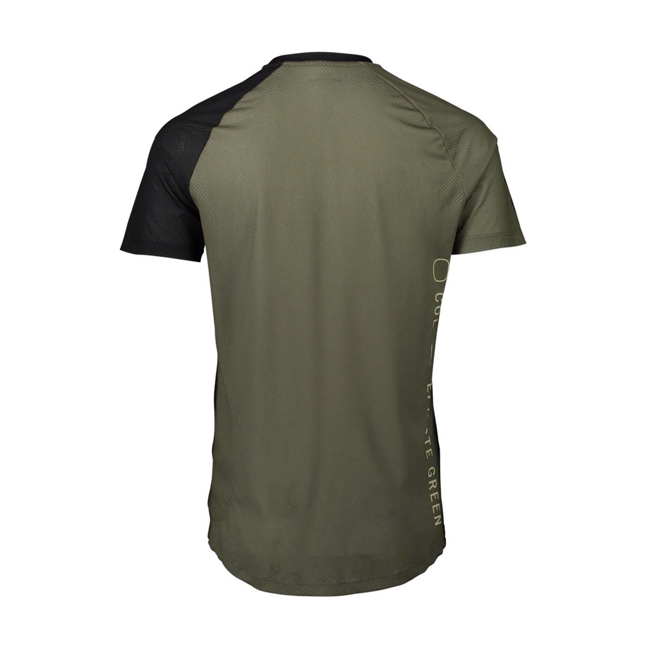 POC Koszulka Kolarska Z Krótkim Rękawem - MTB PURE - Czarny/zielony