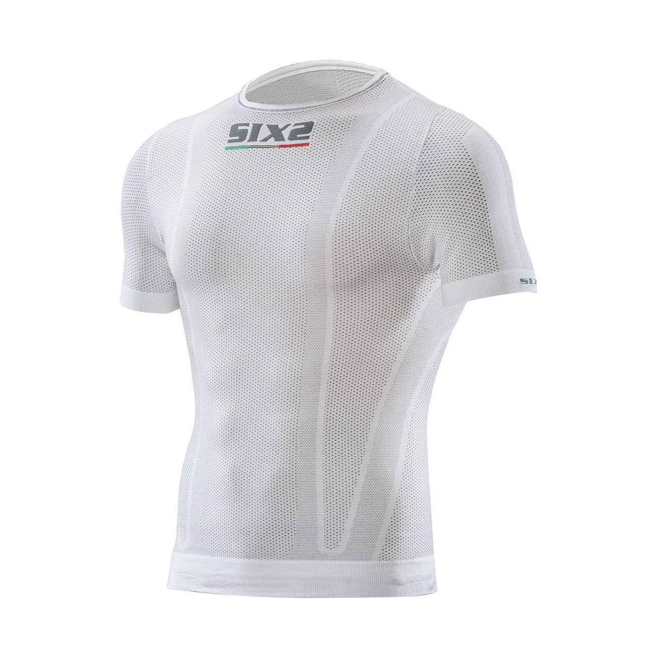 SIX2 Kolarska Koszulka Z Krótkim Rękawem - KIDS TS1 - Biały