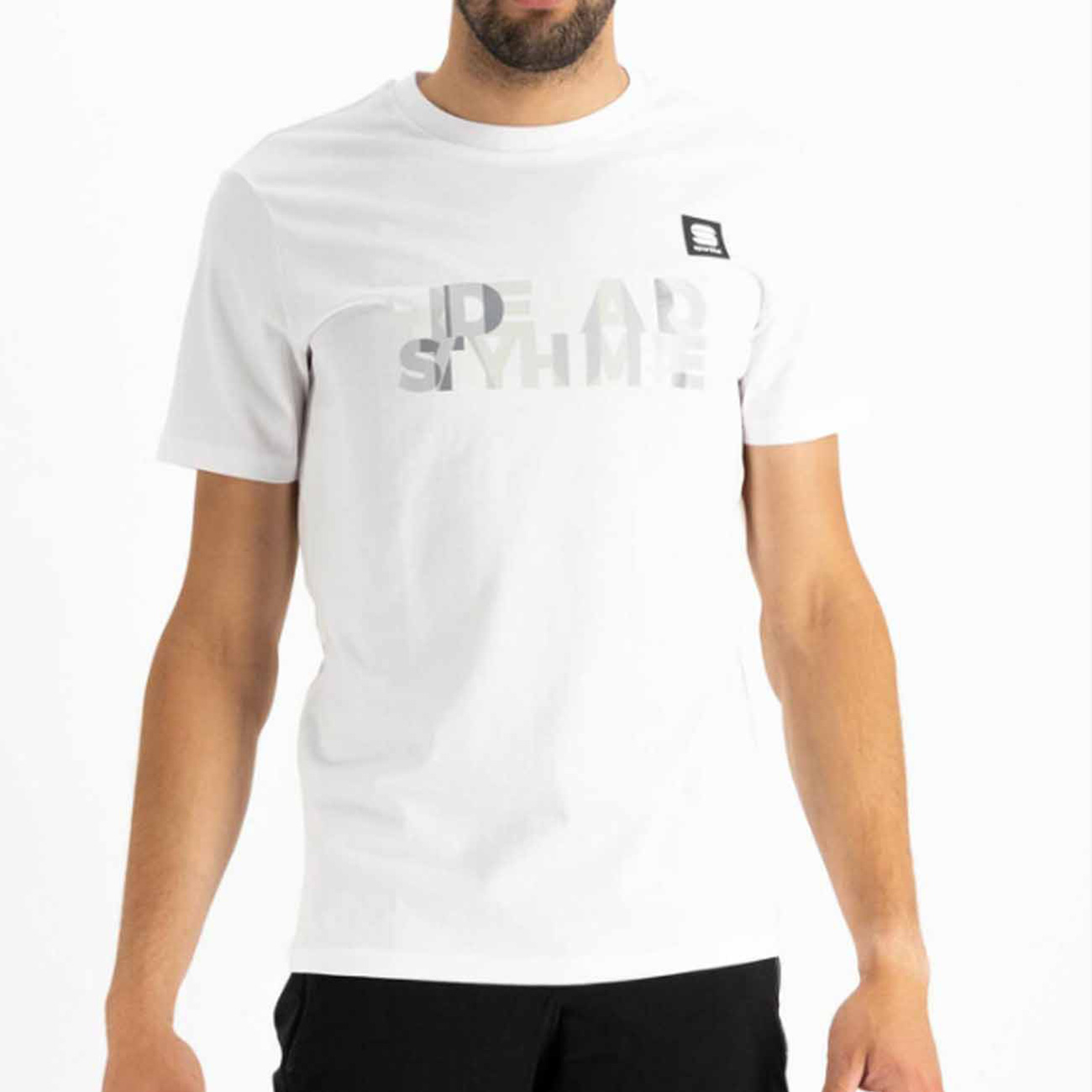 SPORTFUL Kolarska Koszulka Z Krótkim Rękawem - BORA HANSGROHE FAN - Biały
